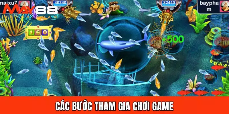 Các bước tham gia chơi game